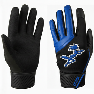 Gants de frappe de baseball et de softball avec logo personnalisé, manchette souple, qualité professionnelle, construction durable et transmission de puissance, prix de gros - Product Image 6