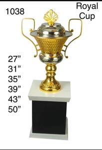 ถ้วยรางวัลโลหะขนาดใหญ่ ดีไซน์ใหม่ ขายดี ปี 2025 ผลิตตามสั่งจากโรงงาน สำหรับเป็นของที่ระลึก - Product Image 6