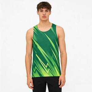 Débardeur de course ultra-léger personnalisé avec logo OEM de haute qualité, impression par sublimation, pour marathon, gym, fitness et entraînement - Product Image 3
