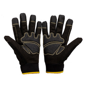 New Arrival Trending <b>Touch</b> <b>Screen</b> Waterproof Elastic Wristlet Mechanic Work <b>Gloves</b> Flexible Breathable Fit Padded Palm - Product Image 2