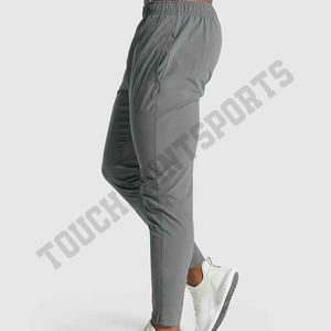 Jogger <b>Pants</b> Custom Workout Running Sweatpants With Zipper Pockets - Product Image 5