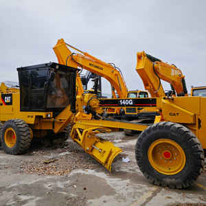 En stock equipo de construcción de carreteras CAT140K motoniveladora usada disponible para compra inmediata al mejor precio - Product Image 1