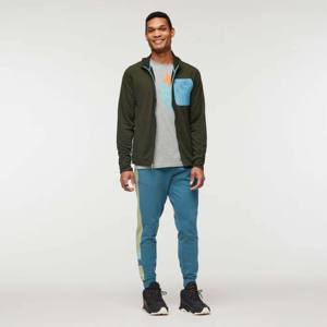 Sudadera con capucha y cremallera de lana para hombre, moderna y práctica, ideal para entrenamientos, correr y trajes informales - Product Image 1