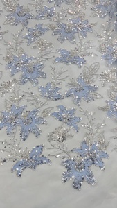 महिला पार्टी के लिए सुरुचिपूर्ण शुद्ध कपड़े, शादी के अवसर पर जातीय संगठन डिजाइनर स्टाइलिश दुल्हन उत्सव संग्रह सामग्री - Product Image 5