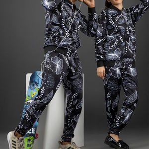 Survêtement de sport à manches longues personnalisé imprimé par sublimation de haute qualité motifs de fleurs Offre Spéciale - Product Image 1