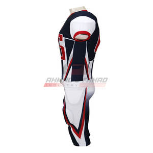 Uniforme profesional de fútbol americano de alta calidad, ropa deportiva con logotipo personalizado, manga corta, temporada de verano - Product Image 3