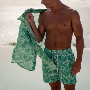 Wholesale Stock Beach Polyester Men Running Swimwear <b>Shorts</b> Mesh Customized Men Boardshorts Recycled Waterproof Swim <b>Short</b> - Product Image 4