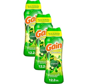 เจลหอมเป็นมิตรต่อสิ่งแวดล้อมสำหรับเครื่องแต่งกายห้องน้ำแบบใช้แล้วทิ้งเม็ดบูสเตอร์กลิ่น3เม็ดแบบดั้งเดิม12.2ออนซ์ - Product Image 1