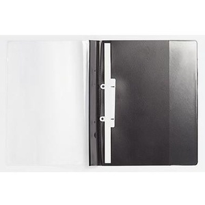 Durable DURAPLUS DE LUXE DIN A4 Extra Wide PVC Black <b>File</b> Folder Offer - Product Image 1