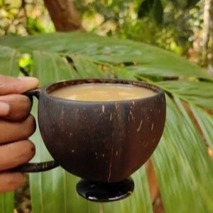 Vasos de Coco Naturales Hechos a Mano y Sostenibles, Vasos Naturales Hechos a Mano para Café, Té, Jugos y Smoothies - Product Image 3