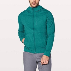 Sweat-shirts à fermeture éclair pour hommes, design tendance, style unique, différentes couleurs, vêtements d'hiver en coton mélangé, fabrication sur mesure - Product Image 1