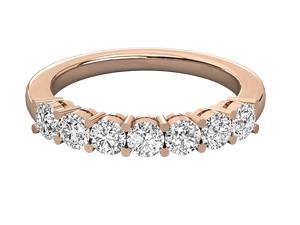 Anillo de Diamante Redondo de Corte Brillante, Oro Sólido de 14K, Certificado IGI, Estilo Minimalista Moderno Clásico, Unisex - Product Image 5