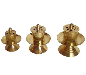 Bruciatore di incenso in ottone AgarDan porta oggetti Pooja in metallo fatti a mano materiali di migliore qualità nuovi articoli Dewali pooja