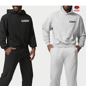 Sweat à capuche pour homme Ryan Pro Gear avec logo personnalisé sur le devant, tissu en molleton 100% coton, vêtement décontracté pour l'hiver - Product Image 5