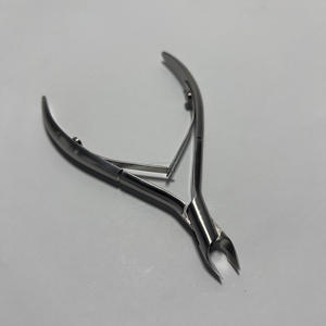 Kaneka Pince à cuticules à tête ronde en acier inoxydable de qualité allemande professionnelle Vente en gros Pince à ongles à cuticules pointues OEM disponible - Product Image 1