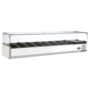 GN 1/3 Countertop Saladette 8x <b>Salad</b> <b>Tools</b> - Product Image 1
