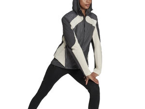 Veste coupe-vent en nylon bicolore avec logo personnalisé de qualité supérieure 100% veste coupe-vent décontractée de gymnastique en polyester par Terzo Sports - Product Image 4