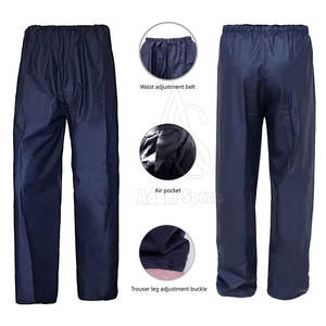 Traje Impermeable de Dos Piezas con Capucha, Cierre de Cremallera, Servicio OEM, Secado Rápido, Transpirable, para Hombres Adultos, Poliéster/Nailon - Product Image 4