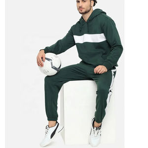 Chándal de forro polar de tecnología superior para hombre de fábrica OEM, conjuntos de Jogger de logotipo personalizado con chándales de lana de tecnología superior de punto de algodón para invierno - Product Image 4