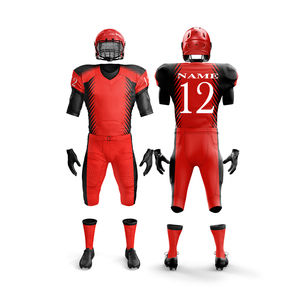 Uniformes de football américain personnalisés par sublimation vêtements de football américain respirants en usine vêtements de football américain pour les jeunes - Product Image 2