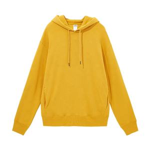 Sweat à capuche unisexe en coton épais avec logo brodé personnalisé pour hommes - Product Image 3