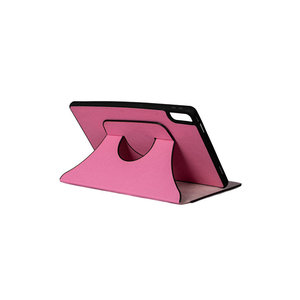 Étui rotatif Netzy pour Lenovo Tab P11 compatible 11,5 pouces avec support en TPU, PC, cuir et silicone rouge - pour iPad - Product Image 2