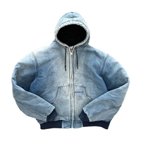 Sudaderas con Capucha Oversize de Felpa Bordada 100% Algodón de Alta Calidad con Lavado Ácido, Bolsillos, Estilo Urbano de Invierno, Peso Pesado, OEM