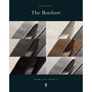 พรมโพลีเอสเตอร์แบบซักได้สำหรับขายส่ง รุ่น THE BORDURE TB003 สีครีม ผลิตด้วยเครื่องจักรแบบตุรกี สำหรับห้องนั่งเล่น โรงแรม และโครงการต่างๆ - Product Image 3