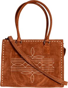 Sac à bandoulière en cuir suédé de qualité supérieure Boot Stich fait à la main en cuir véritable mode occidentale sac en cuir de qualité supérieure - Product Image 1