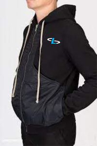 เสื้อฮู้ดผู้ชายสำหรับใส่ไปถนนผ้าฝ้ายโพลีเอสเตอร์น้ำหนักเบามีทุกขนาด - Product Image 4