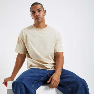 Camiseta de Manga Corta Extra Grande para Hombre, 100% Algodón, Diseño de Estampado en el Hombro Personalizable, Ideal para Fitness - Product Image 4