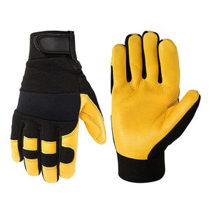 Rigger Nivel 5 Guantes de mecánica de cuero Nueva llegada Personalización Caliente Maquinaria de trabajo de seguridad Guantes de mecánica de cuero de corte - Product Image 2