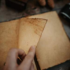 Vintage Corazón en relieve blanco algodón papel libro de sombras mejor regalo cuero diario hecho a mano diario cuaderno planificador para hombres y mujeres - Product Image 2