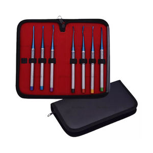 7PCS PDL Élévateurs de racines dentaires Luxation Extraction de dents de ligament parodontal - Product Image 3