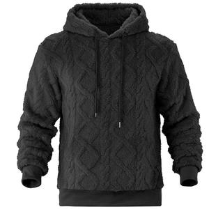 Sudadera con Capucha Sherpa Personalizada con Logotipo 2025-26, Sudadera de Felpa Gruesa para Hombre, Sudadera con Capucha de Terciopelo para Hombre - Product Image 4