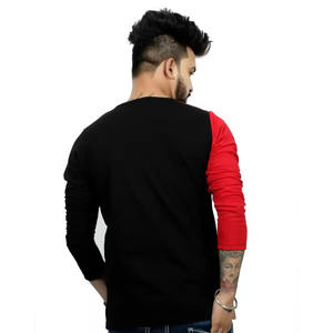 T-shirts à manches longues personnalisés, tenue décontracté, T-shirt uni pour hommes de taille adulte/T-shirt personnalisé en gros pour hommes - Product Image 2