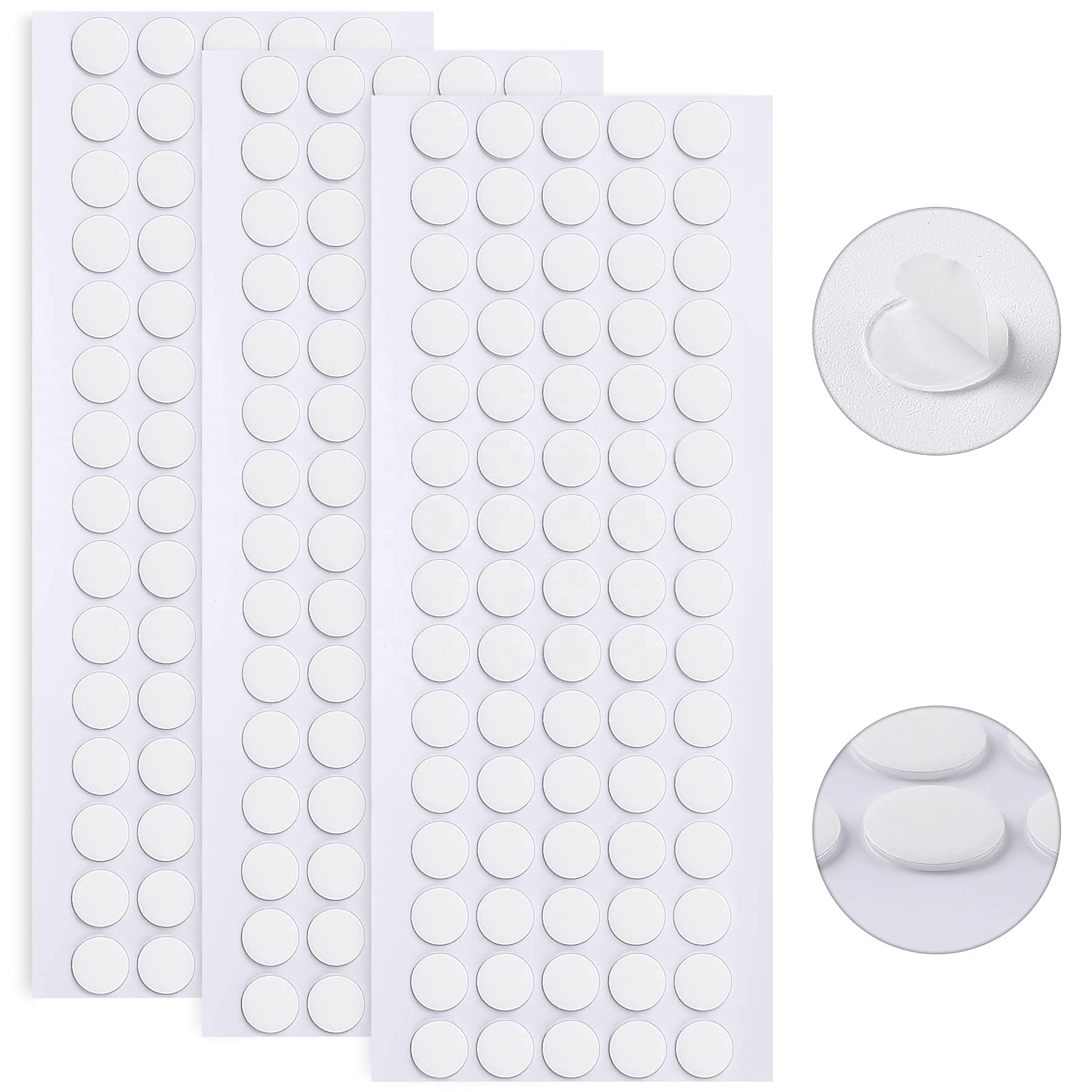Double-Sided Self-Adhesive Nano Dots Strong Stick Die Cut Acrylic Glue Tape Washable Heat-Resistant Masking Paper Film