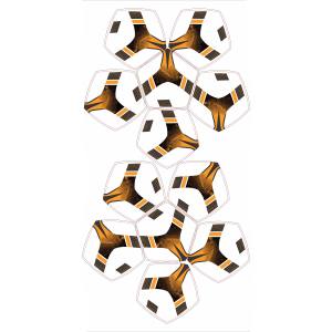 Balón de Fútbol Híbrido Profesional 2026, Nuevo, de Alta Calidad, Venta Directa de Fábrica, Personalizado, Hecho en Pakistán, para Entrenamiento - Product Image 1