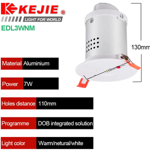 Luz LED de emergencia hacia abajo Fábrica al por mayor Luz LED empotrada de emergencia hacia abajo Pasillo Aluminio 3W CE LED Luz de emergencia hacia abajo - Product Image 5
