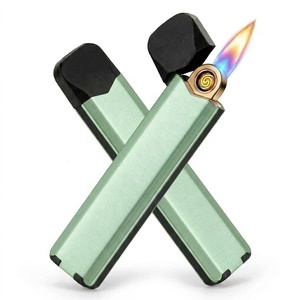 Accendino Elettronico Monouso per Sigarette e Tabacco, Antivento, E-Lighter, Accessori per Fumatori, 1g 2ml USB 6k 60k 80k, Disponibile in Italia - Product Image 2