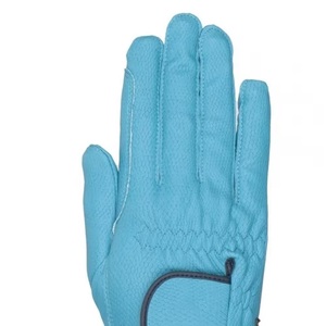 Gants d'équitation légers de fabrication professionnelle/2023 nouvelle conception de formation d'habillage en cuir fait des gants d'équitation à vendre - Product Image 4
