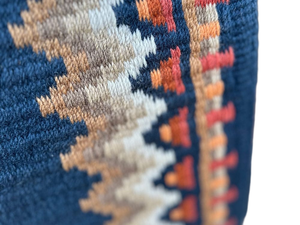 Couverture de selle en laine artisanale authentique avec tissage de métier à tisser pour coussinets d'équipement de spectacle équestre - Product Image 5