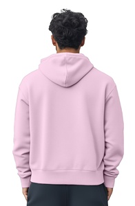 เสื้อฮู้ดดี้พิมพ์โลโก้ตามสั่งสำหรับผู้ชาย ผ้าฝ้ายหนานุ่ม สวมใส่สบาย ผลิตโดยผู้ผลิตเสื้อฮู้ดดี้ - Product Image 5