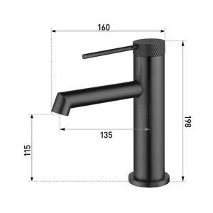 Vanne magnétique de lavabo de salle de bains, économie d'eau en laiton massif, robinets mitigeurs de lavabo noir et noir, robinet de lavabo, lavabo - Product Image 2