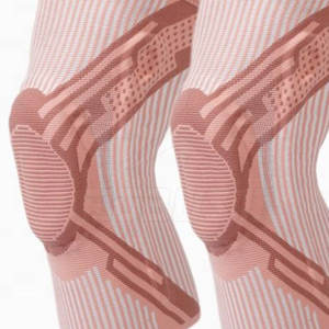 Genouillères en néoprène, antidérapantes, légères, respirantes, structure flexible, design uni, ajustement facile, protection pour la musculation - Product Image 3