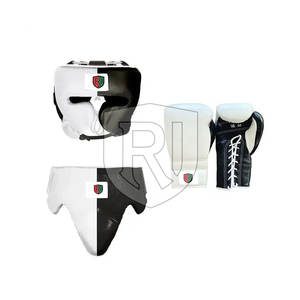 2025 dernière conception ensemble de boxe en cuir véritable de haute qualité bas quantité minimale de commande meilleur matériau fabriqué - Product Image 1