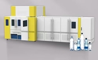 Ligne de remplissage automatique de bouteilles d'eau pure de table 3 en 1 de 5 litres, machine de bouchage et de mise en bouteille, machine de remplissage d'eau en bouteille