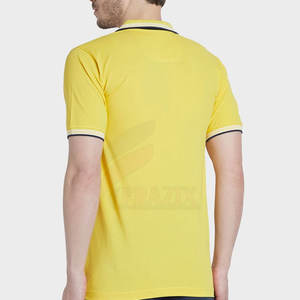 Polos de último diseño Polos de ropa informal Polos de color personalizados con logotipo personalizado - Product Image 3
