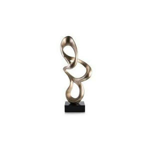 Escultura de aluminio de diseño Premium, escultura de mano humana de calidad elegante de Color dorado para decoración navideña - Product Image 2