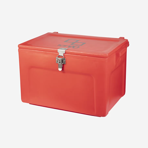 Caja de hielo altamente portátil 90 UV estable frío bronceado enfriador para almacenamiento de alimentos hecho de material PE precio al por mayor de La India - Product Image 1